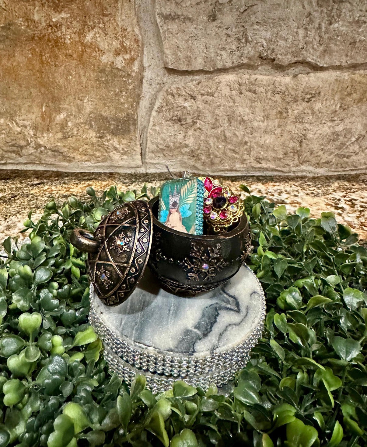 Ornament Trinket Dish, Ornament box, money holder, ornament