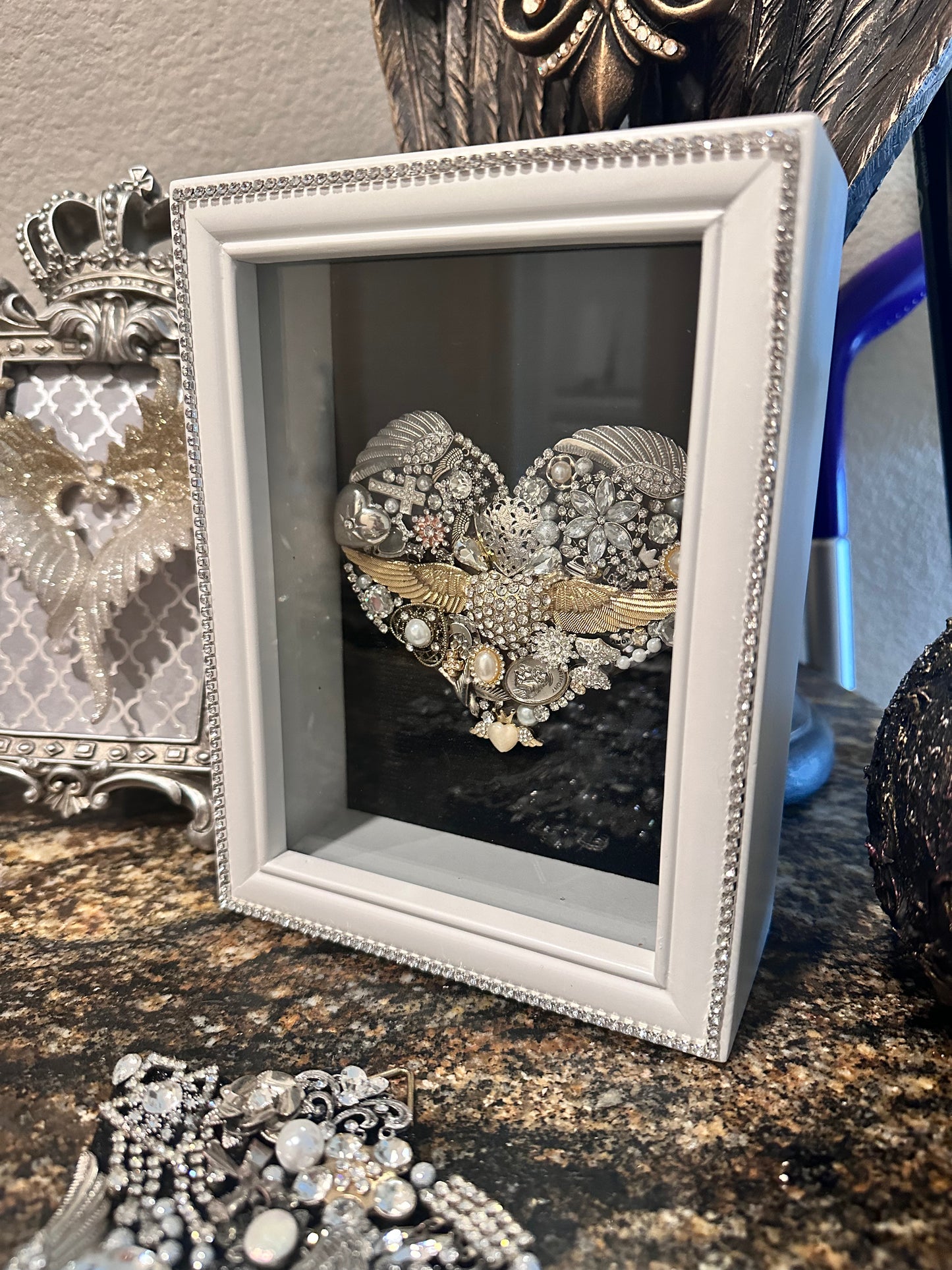 Decorative Heart Shadow Box