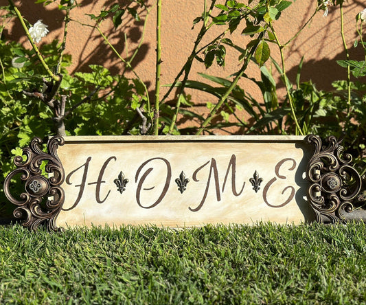 Decorative Custom Baroque Plaque