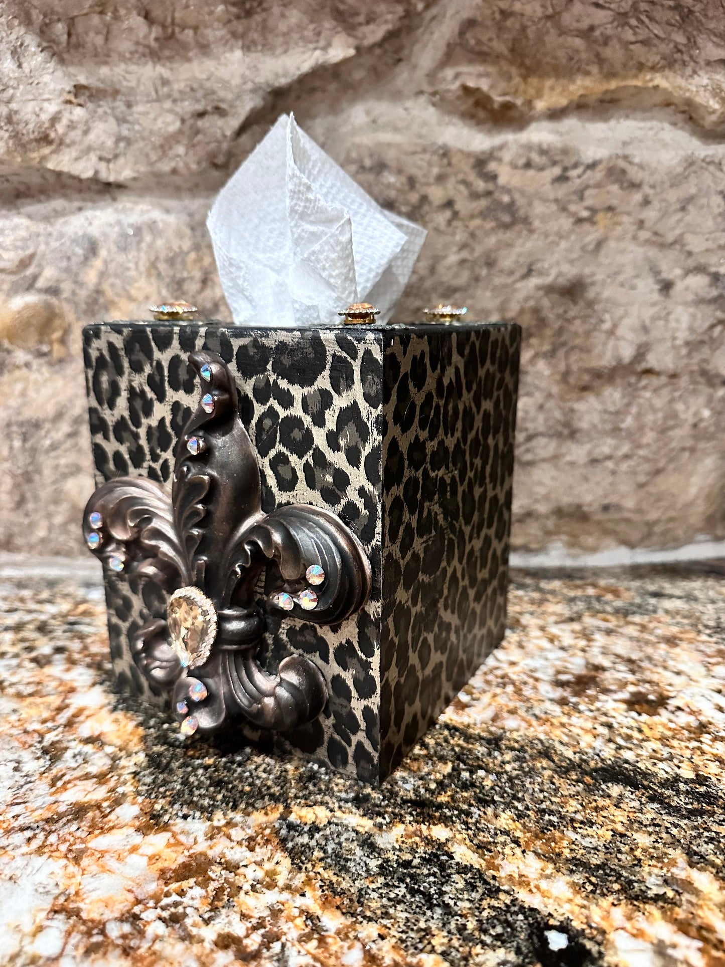 Embellished Tissue Box