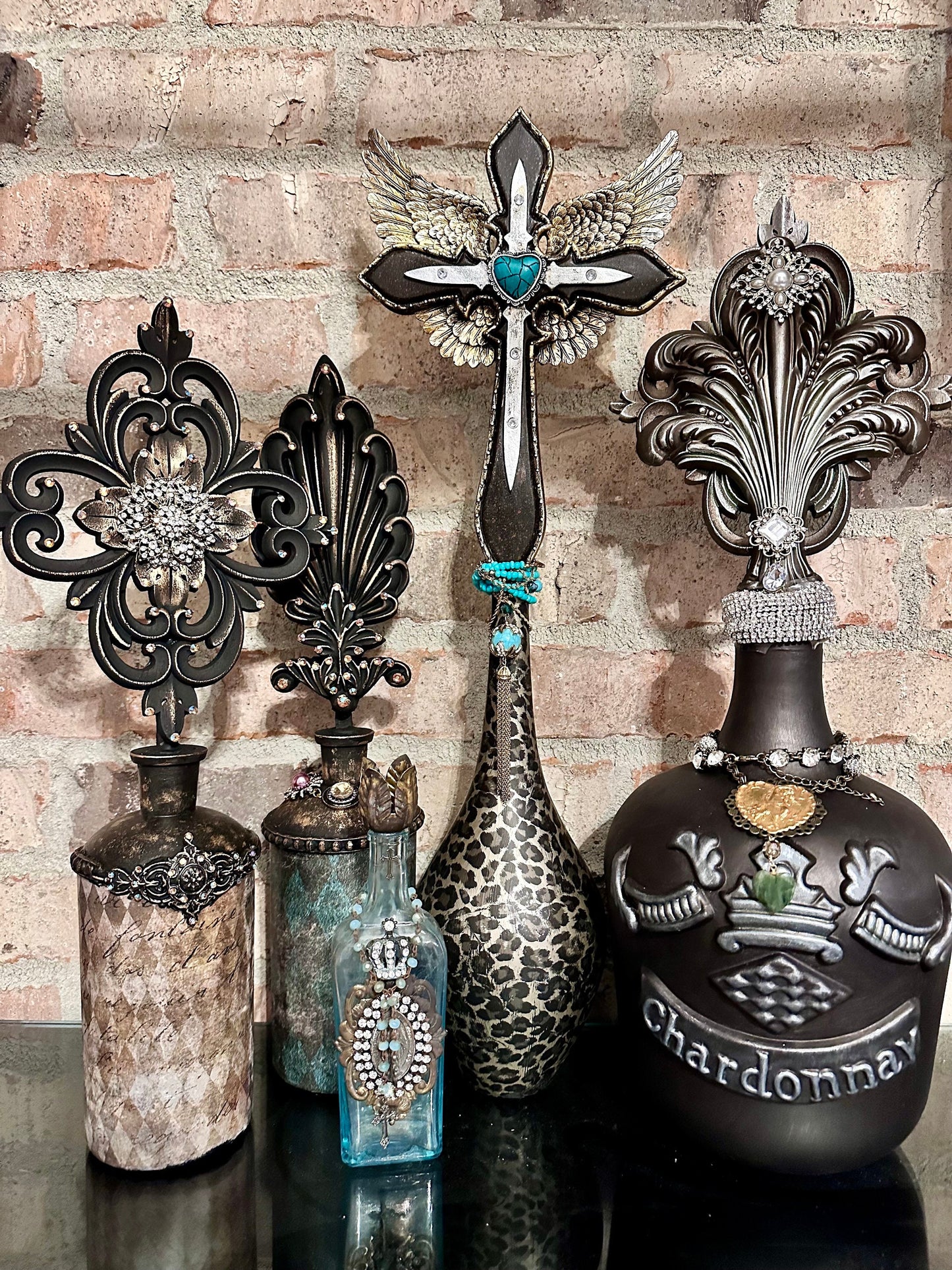 Leopard Decorative Bottle