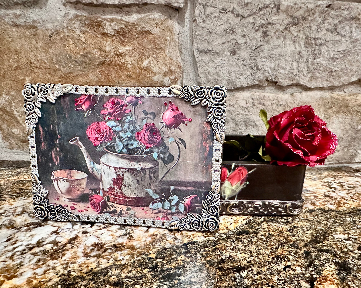 Wood Trinket Jewelry Box