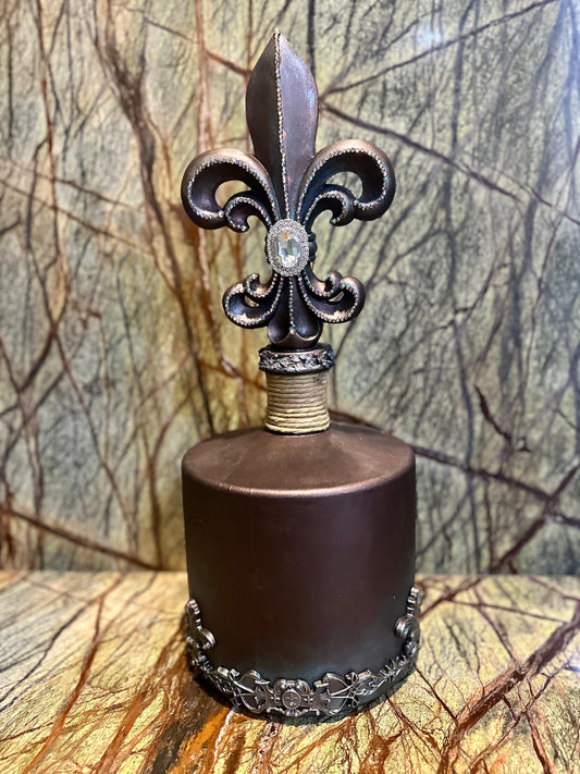 Fleur De Lis Bottle Jug