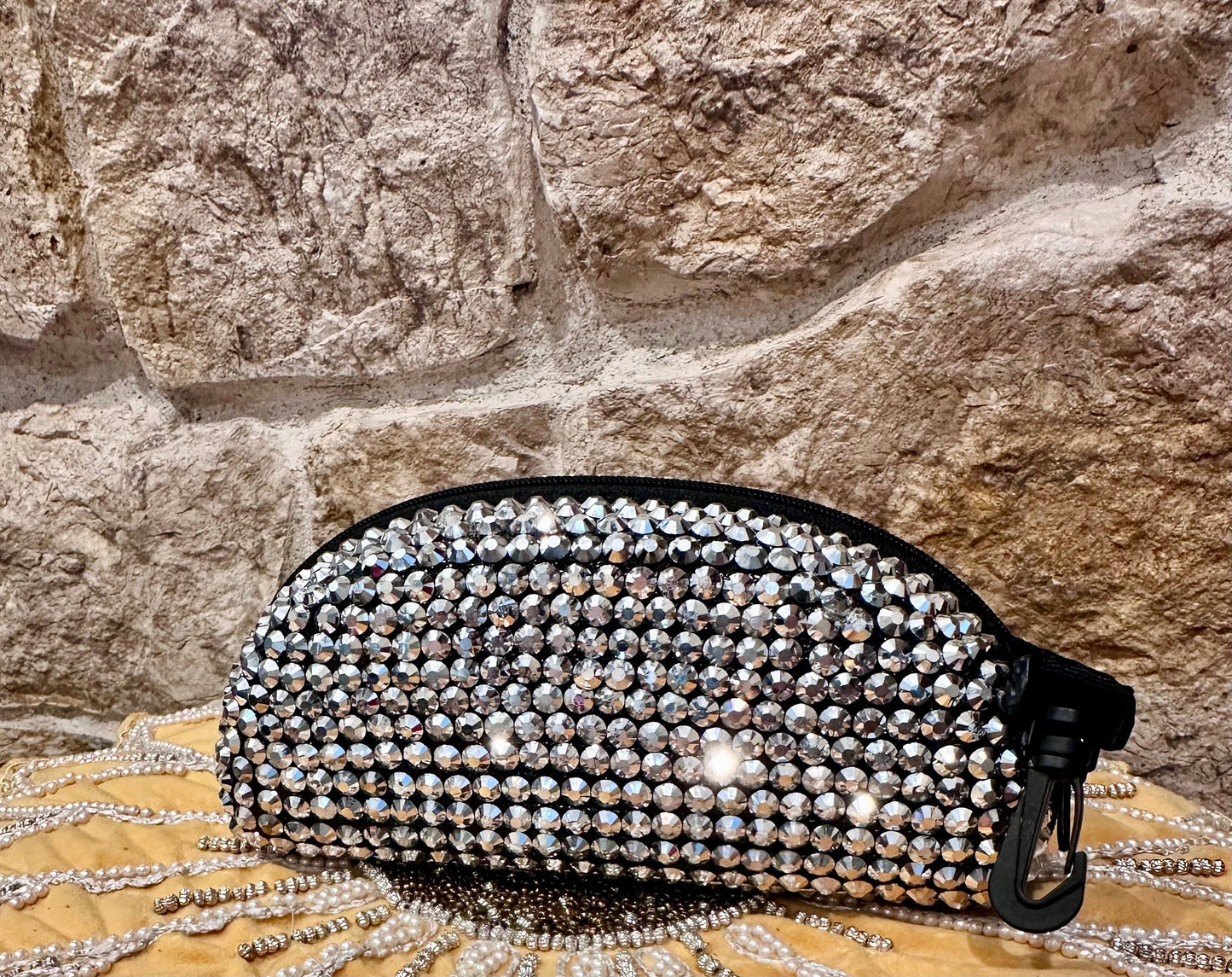 Embellished Sunglass Case